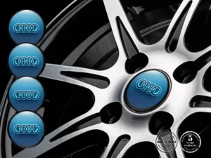 Audi Decalcomania Ruote Tuning Radiant Flow Vector